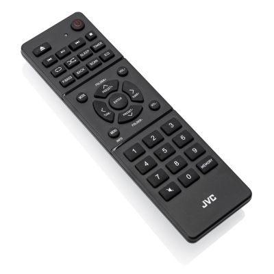 4. JVC RD-E874B black radio
