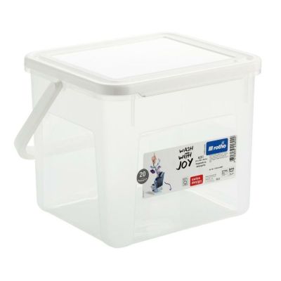 ROTHO Detergent Container 3kg 4.5L Transparent/White