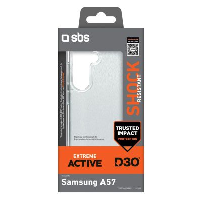 2. SBS D3O Case for Samsung Galaxy A57 - Transparent
