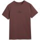 8. Men's T-shirt 4F M2961 dark brown 4FWAW25TTSHM2961 80S