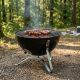 11. 37 CM BLACK KETTLE-STYLE PORTABLE GRILL