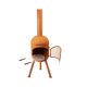 12. Bonfeu Bonsolo garden fireplace rusty 3401R