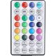 31. CHRISTMAS TREE LIGHTS LIGHT CURTAIN OUTSIDE/INSIDE 240 LED 600X60CM WITH REMOTE CONTROL WARM WHITE