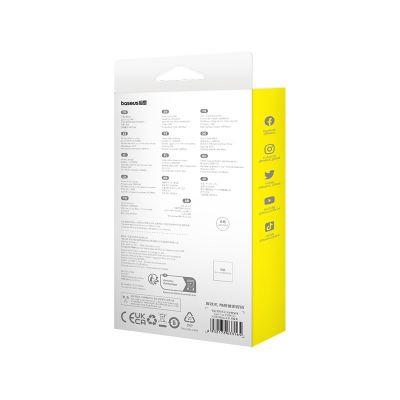 8. Baseus Unbreakable USB C-IP Cable 20W 1m (Black)