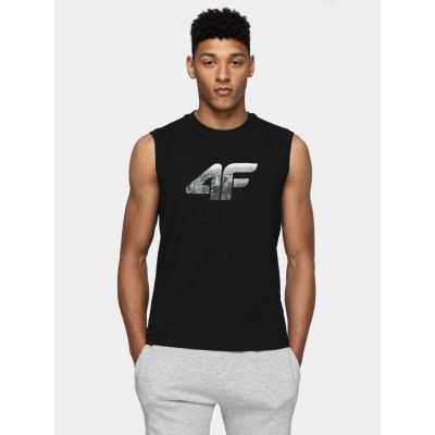 Men's sleeveless T-shirt 4F 4FWSS25TSLEM287-20S