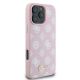 4. Guess Peony Script Logo MagSafe Case for iPhone 16 Pro - Pink