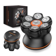 MAXGROOM JK-1688 Electric Shaver for Head and Beard - Black