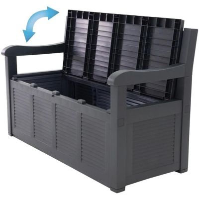 6. GARDEN BENCH 2IN1 130x60x85CM