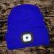 4. BLUE HAT WITH 4-LED HEADLAMP 120 LM 3 MODES FOR TOURISM