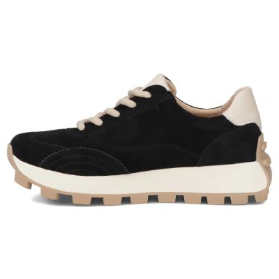 19. Leather platform sneakers black Filippo DP7498
