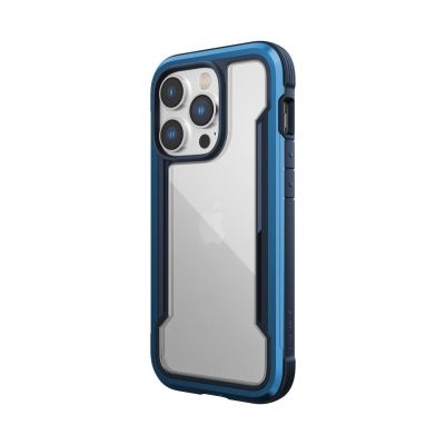 9. Raptic X-Doria Shield Case iPhone 14 Pro armored cover blue