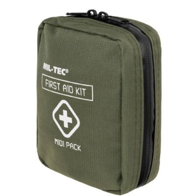 5. Mil-Tec First Aid Kit Midi Pack - Olive