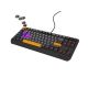 2. GENESIS Thor 230 TKL Gaming Keyboard USB + RF Wireless + Bluetooth QWERTY Black, Gray, Orange
