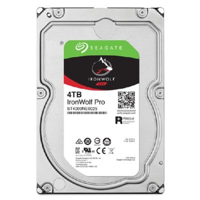 4. Seagate IronWolf Pro HDD (4 TB; 256 MB; 3.5"; SATA)