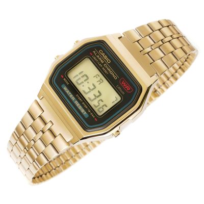 4. CASIO A159WGEA-1EF Unisex Watch