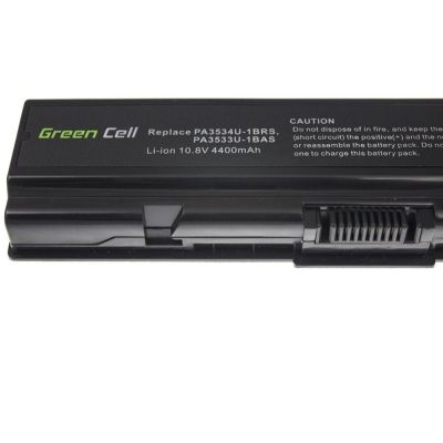 4. GREEN CELL BATTERY TS01 FOR TOSHIBA PA3534U-1BRS 4400 MAH 10.8V