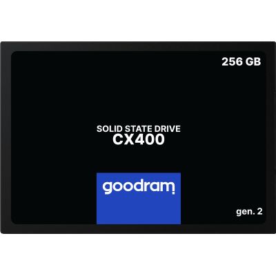 12. SSD GOODRAM CX400 Gen. 2 256GB SATA III 2.5 RETAIL