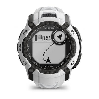 13. Garmin Instinct 2X Solar Whitestone Watch