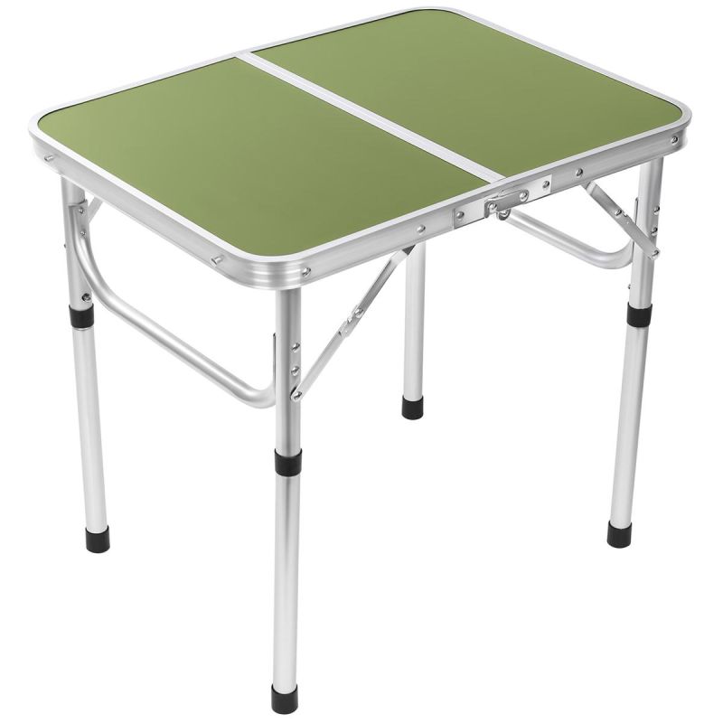 6. FOLDABLE CAMPING TABLE 60X45X25/56CM GREEN