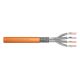 5. Digitus Cat.7 Installation Cable, S/FTP, Dca-s1a d1 a1, AWG 23/1, LSOH, 1000m, Orange, Reel