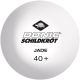 5. JADE POLY TABLE TENNIS BALLS 40 WHITE 6 PIECES POT