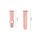 3. Tech-Protect Silicone Strap for Apple Watch 44 / 45 / 46 / 49 mm - Pink