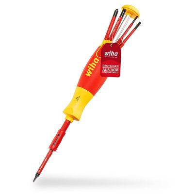 4. Wiha 41234 hand screwdriver Interchangeable bit screwdriver Standard screwdriver