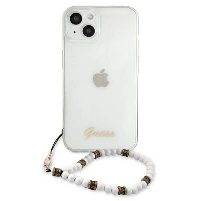 3. Guess GUHCP13SKPSWH iPhone 13 mini 5.4" Transparent hardcase White Pearl