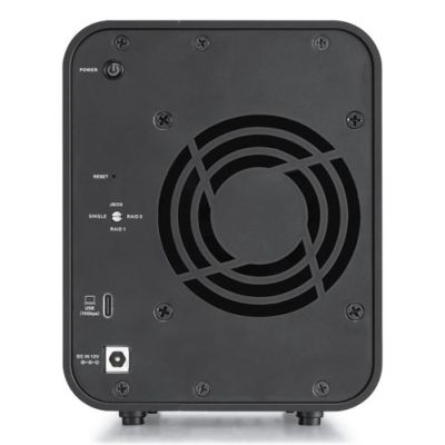 5. TerraMaster D2-320 Desktop Black Disk Array