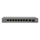 LevelOne PoE+Switch 8xGE PoE/1xGE/1xSFP 120W unmanaged.Plastic