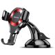 Baseus SUYL-XP09 smartphone car holder (black and red)