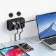 5. Tech-Protect PC3X6 Power Strip 3 Sockets 240V + 3xUSB-A + 3xUSB-C 200cm - Black
