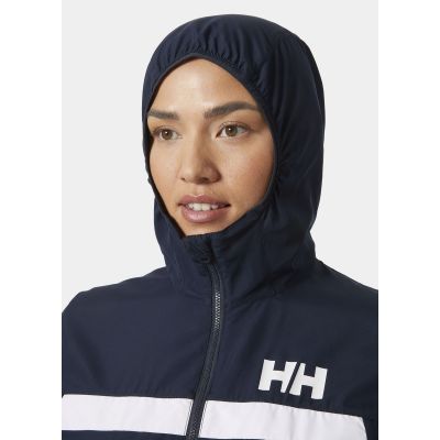9. Helly Hansen Salt Stripe Windbreaker Jacket W 34455 597