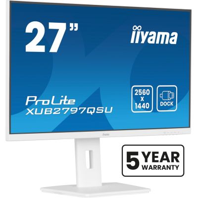 iiyama ProLite XUB2797QSU-W2 27" Monitor - Flat Screen - 68.6 cm