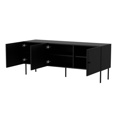 2. 3D TV cabinet PALAZZO BIS 151x40x60 black matt