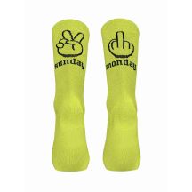 NORTHWAVE Sunday Monday Sock yellow cycling socks