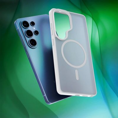 7. 3mk Smoke MagCase for Samsung Galaxy S26 Ultra - White