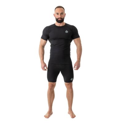 12. Vale Tudo MMA Compression Shorts (Tight) Black CS - S