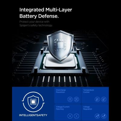 6. Spigen Essential EE673EU 3-port 67W wall charger - white