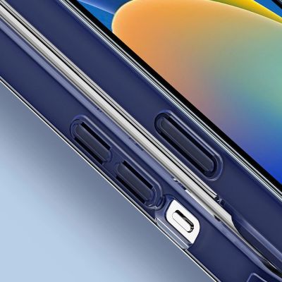 14. Dux Ducis Clin2 case for iPhone 14 Plus magnetic MagSafe cover blue