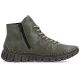 2. Women's ankle boots, green, insulated, Rieker 57501-54