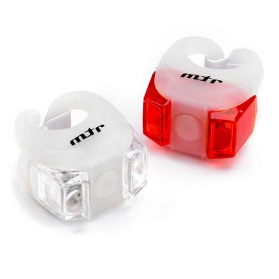 3. Meteor Flex 31528 Bike Light Set