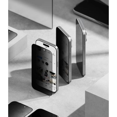 5. Ringke Easy Slide Privacy 2-Pack Tempered Glass for iPhone 18 Pro Max