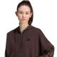 4. Women's adidas Seasonal Essentials Animal Print 3-Stripes Full-Zip Hooded Sweatshirt Brown KV9299