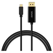 SAVIO USB-C CABLE TO DISPLAY PORT 1.2 2M CL-207