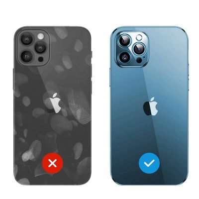 12. Joyroom Chery Mirror Case Cover for iPhone 13 Pro Metallic Frame Silver (JR-BP908 silver)