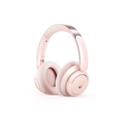 7. Anker Soundcore Life Q30 A3028051 Pink On-Ear Headphones