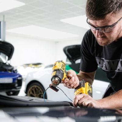 8. 18V heat gun without battery and chargers DCE530N-XJ DEWALT