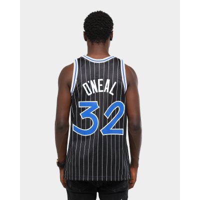3. Mitchell & Ness Men's Orlando Magic NBA Swingman Jersey Shaquille O'Neal #32 SMJYGS18191-OMABLCK94SON