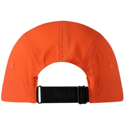 2. Buff 5 Panel Go Cap – Solid Poppy